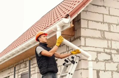 Pose et remplacement de gouttières à Nordhouse